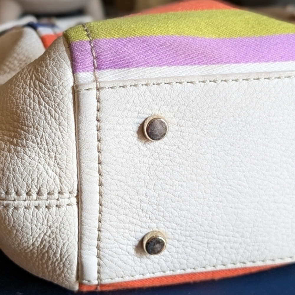 Kate Spade Multicolor Striped Satchel - Picture 5 of 12